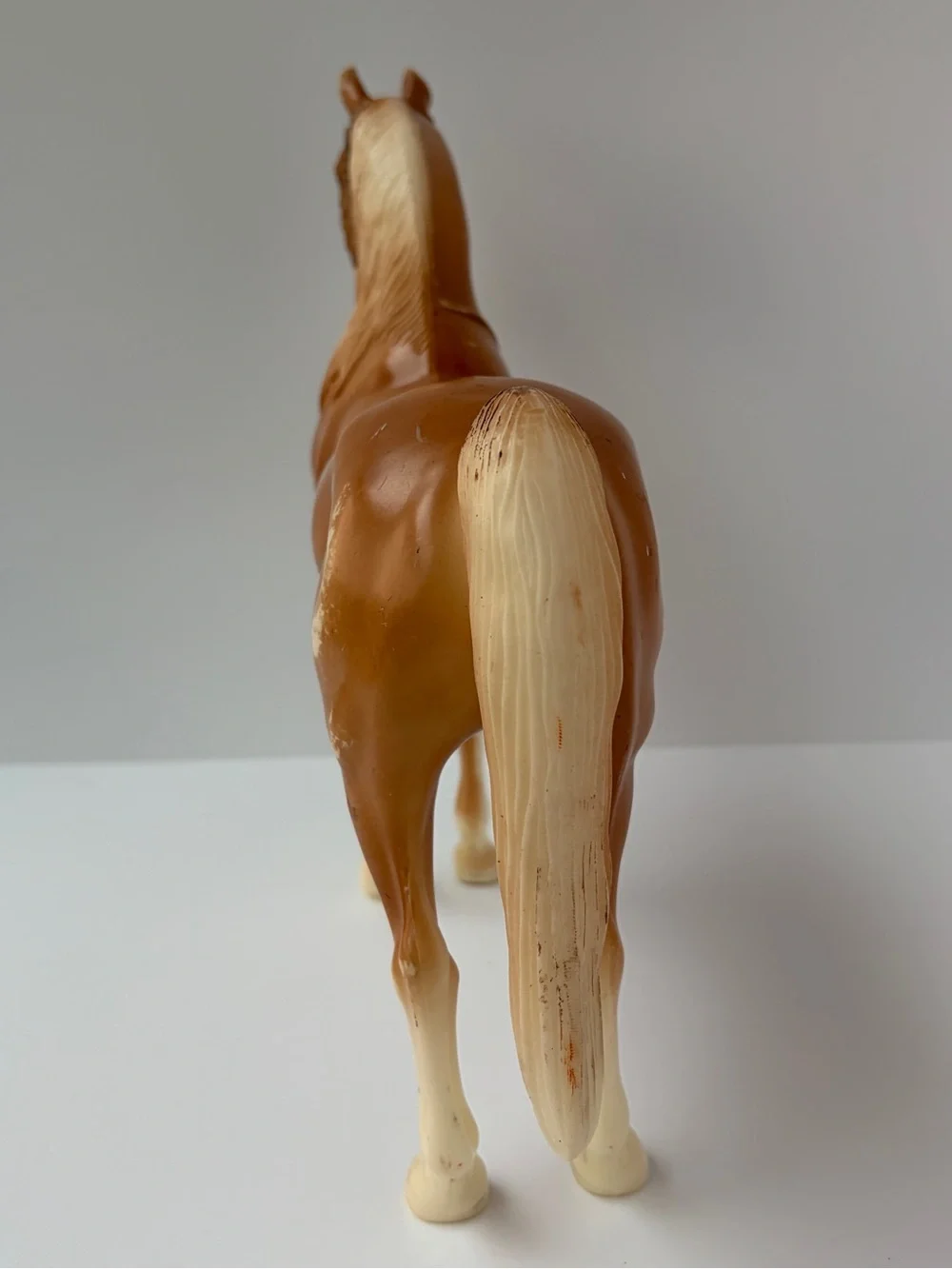 Vintage Breyer Western Pony - Palomino w/ Molded Bridle & Breast Collar